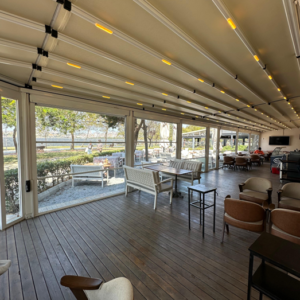 Başakşehir Cafe 1 – Pergola Tente Uygulaması